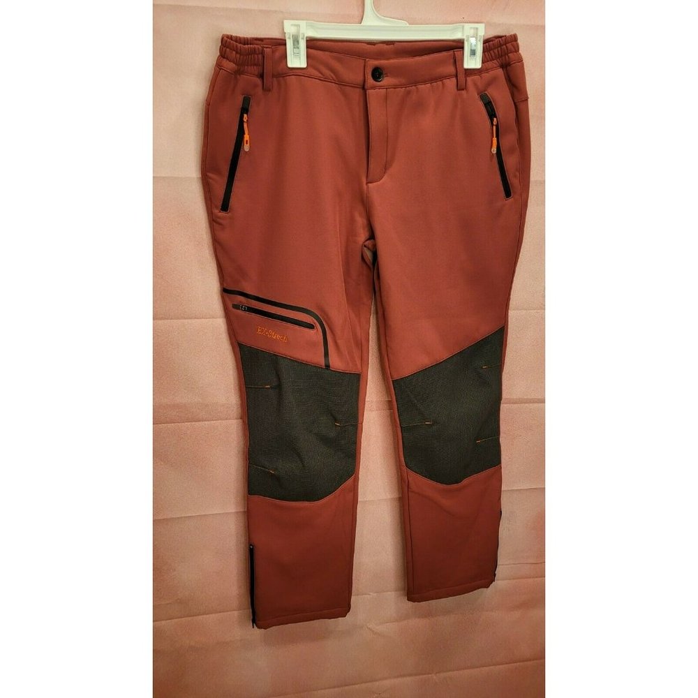 Postropaky Womens Outdoor  Ski Pants Hiking Insulated Softshell 14-short Nwot